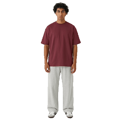 Burgundy Oversized Shirt